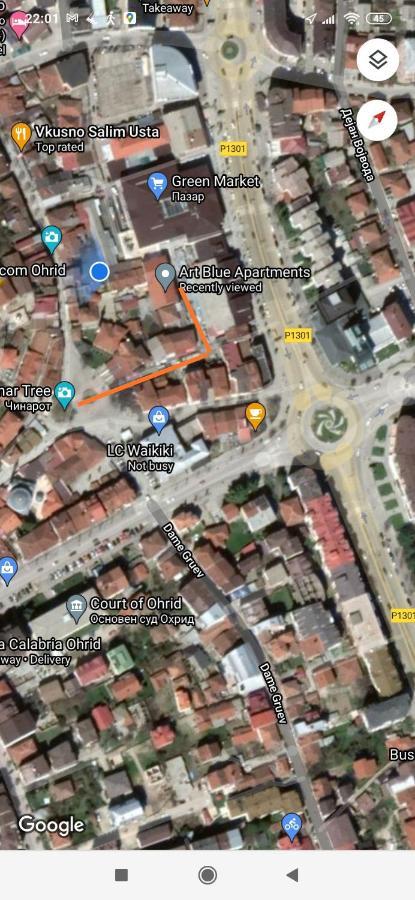 Art Blue Apartments أوهغيد المظهر الخارجي الصورة